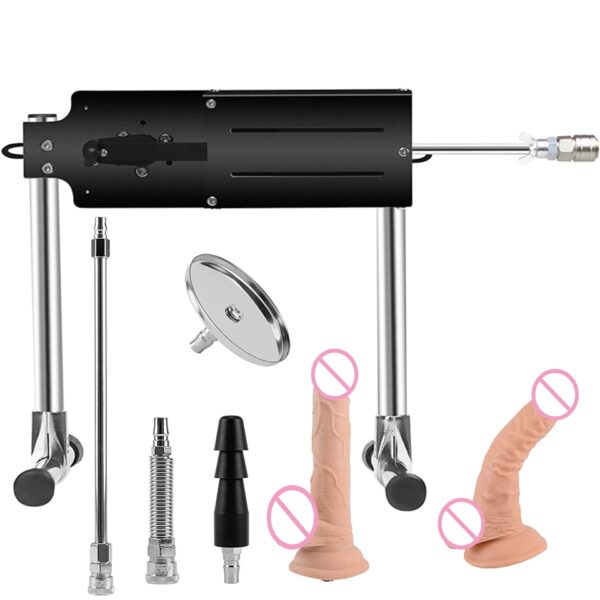 Premium Sex Machine with 6 Attachments for Men and Women