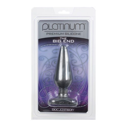 Platinum Premium Silicone The Big End Charcoal