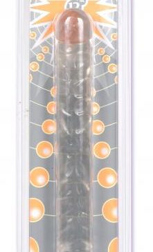 Jr. Double Dong Clear Crystal Jelly 12″
