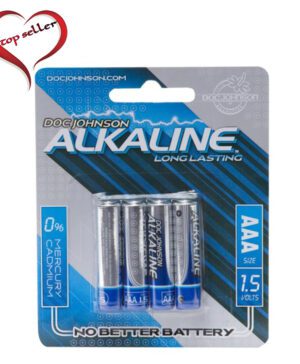 Alkaline Batteries 4 Pack AAA Size