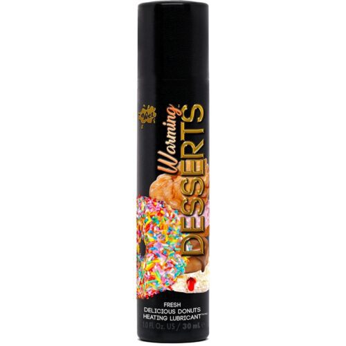 1 oz Wet Warming Desserts Lube Fresh Delicious Donuts