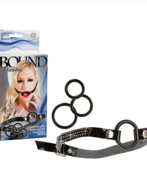 Bound By Diamonds Open Ring Gag