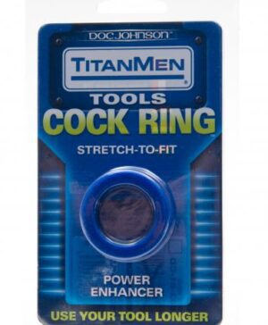 Titanmen Tools Cock Ring Blue