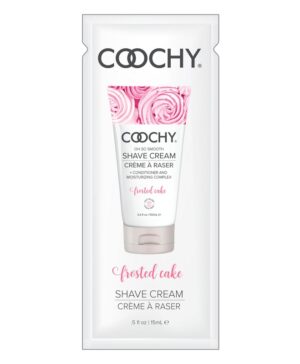 15 ml Coochy Shave Cream Frosted Cake Foil