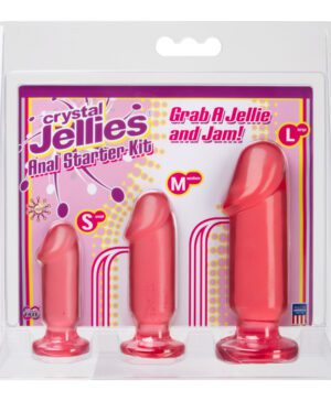 Crystal Jellies Anal Starter Kit Pink