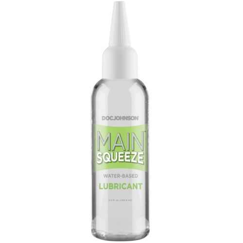 3.4 oz. Main Squeeze Water Based Lubricant