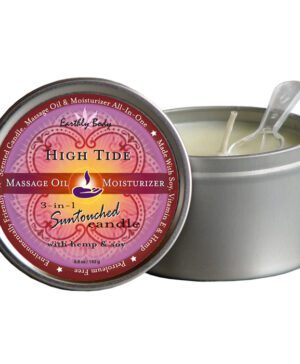 6.8 oz. Round Tin Massage Candle High Tide