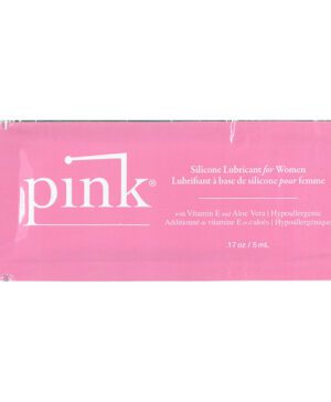.17 oz. Pink Silicone Sample