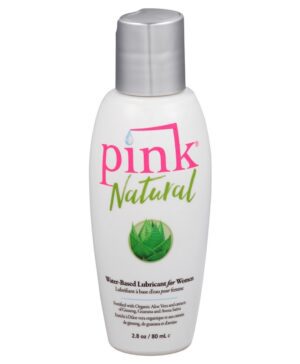 2.8 oz. Pink Natural Water Based Lube