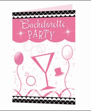 Bachelorette Party Invitation Cards 10 Pack