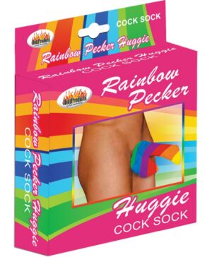 Rainbow Pecker Huggie Cock Sock