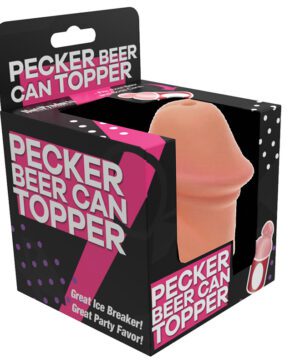 Pecker Beer Can Topper