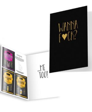 Naughty Notes Greeting Card Wanna F*ck