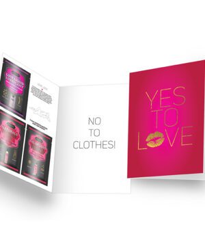 Naughty Notes Greeting Card Yes to Love