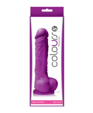 Colours Pleasures 5″ Dildo Purple