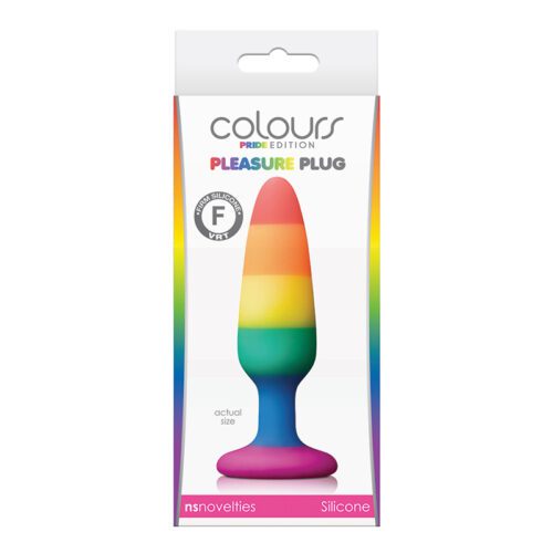Colours Pride Pleasure Plug - Small