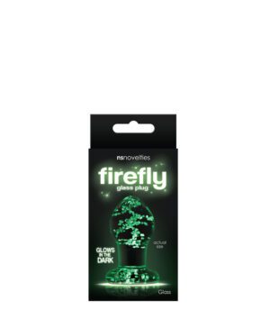 Firefly Glass Plug Small Clear