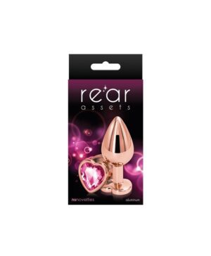 Rear Assets Rose Gold Heart Medium Pink
