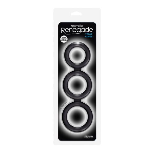 Renegade Triad Rings Black