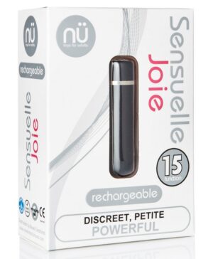 nu Sensuelle Joie Rechargeable Bullet Black