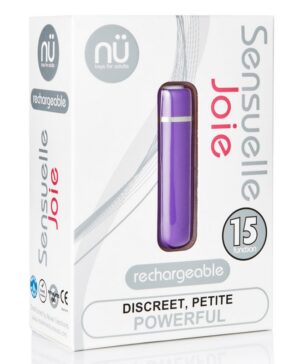nu Sensuelle Joie Rechargeable Bullet Purple