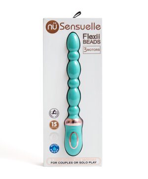 nu Sensuelle Flexii Beads Electric Blue