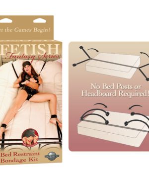 Fetish Fantasy Bed Restraint Bondage Kit