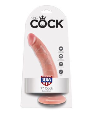 King Cock 7″ Cock Biege