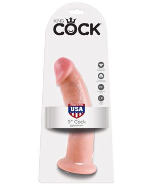 King Cock 9″ Cock Biege