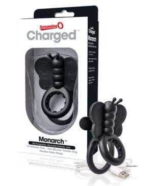 Charged Monarch Wearable Butterfly Black