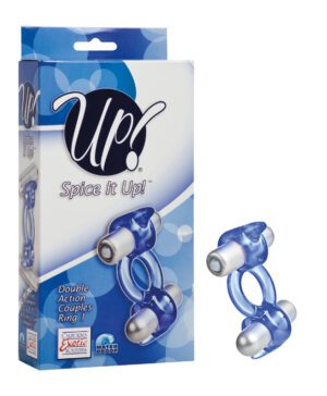 Double Action Couples Ring 1 Blue