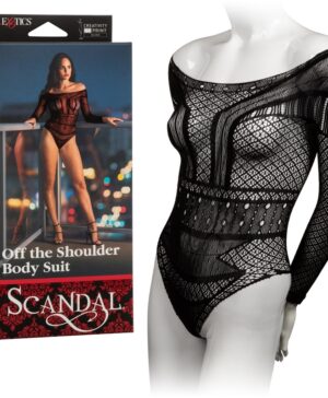 Scandal Off the Shoulder Body Suit