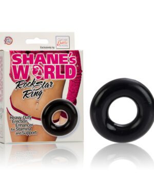 Shane's World Rock Star Ring Black