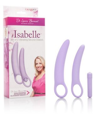 Dr. Laura Berman® Isabelle™ Set of 2 Vibrating Silicone Dilators