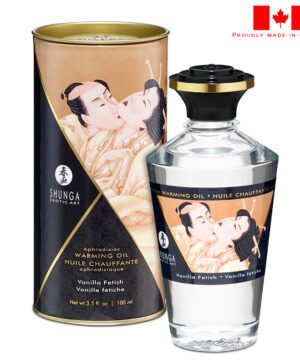 Shunga Warming Massage Oil 100 ml Vanilla