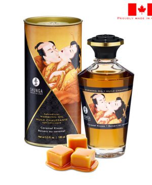 Shunga Warming Massage Oil 100 ml Caramel