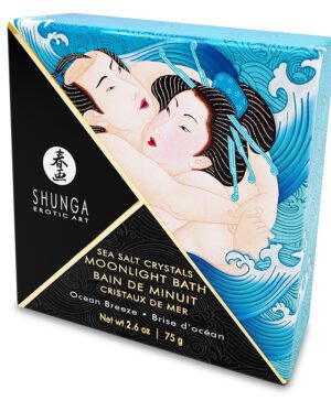 Shunga Moonlight Sea Salt Bath Crystals Ocean Breeze