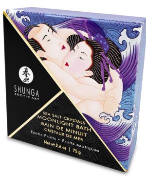 Shunga Moonlight Sea Salt Bath Crystals Exotic Fruits