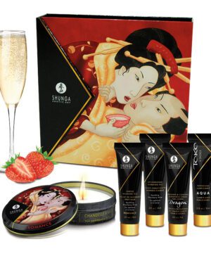 Shunga Geisha's Secret Collection Sparkling Strawberry Wine