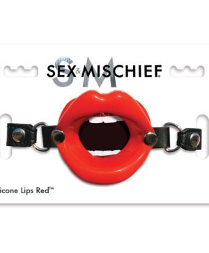 Sex and Mischief Silicone Red Lips