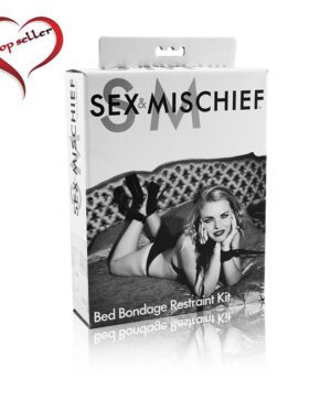 Sex and Mischief Bed Bondage Restraint Kit