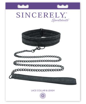 Sincerely Lace Collar & Leash