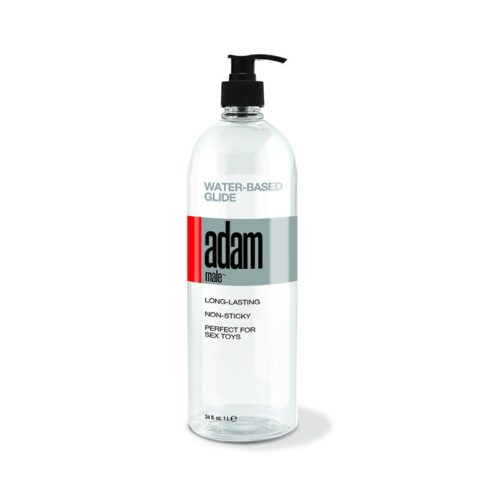 34 oz Adam Male Water-Based Glide