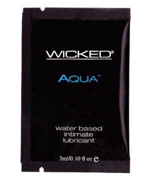 3 ml Aqua Waterbased Sample Pack