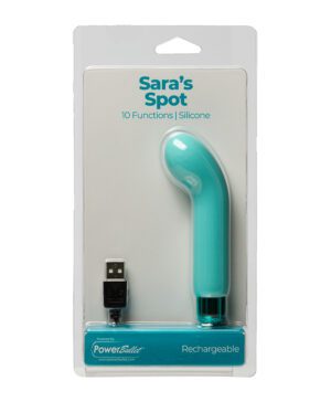 Sara’s Spot 4” Bullet Teal