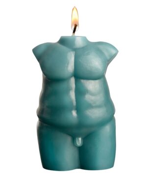 Male Torso Form II Candle