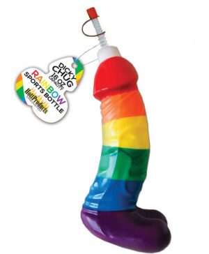 Dicky Chug Sports Bottle - Rainbow