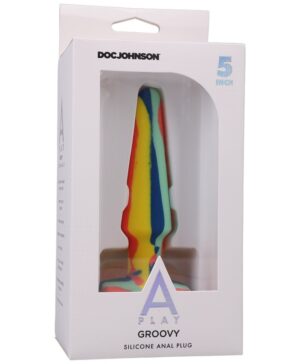A-Play Groovy 5” Anal Plug Sunrise