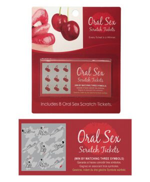 Oral Sex Scratch Tickets