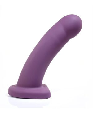 8″ Banx Hollow Sheath Dildo Plum
